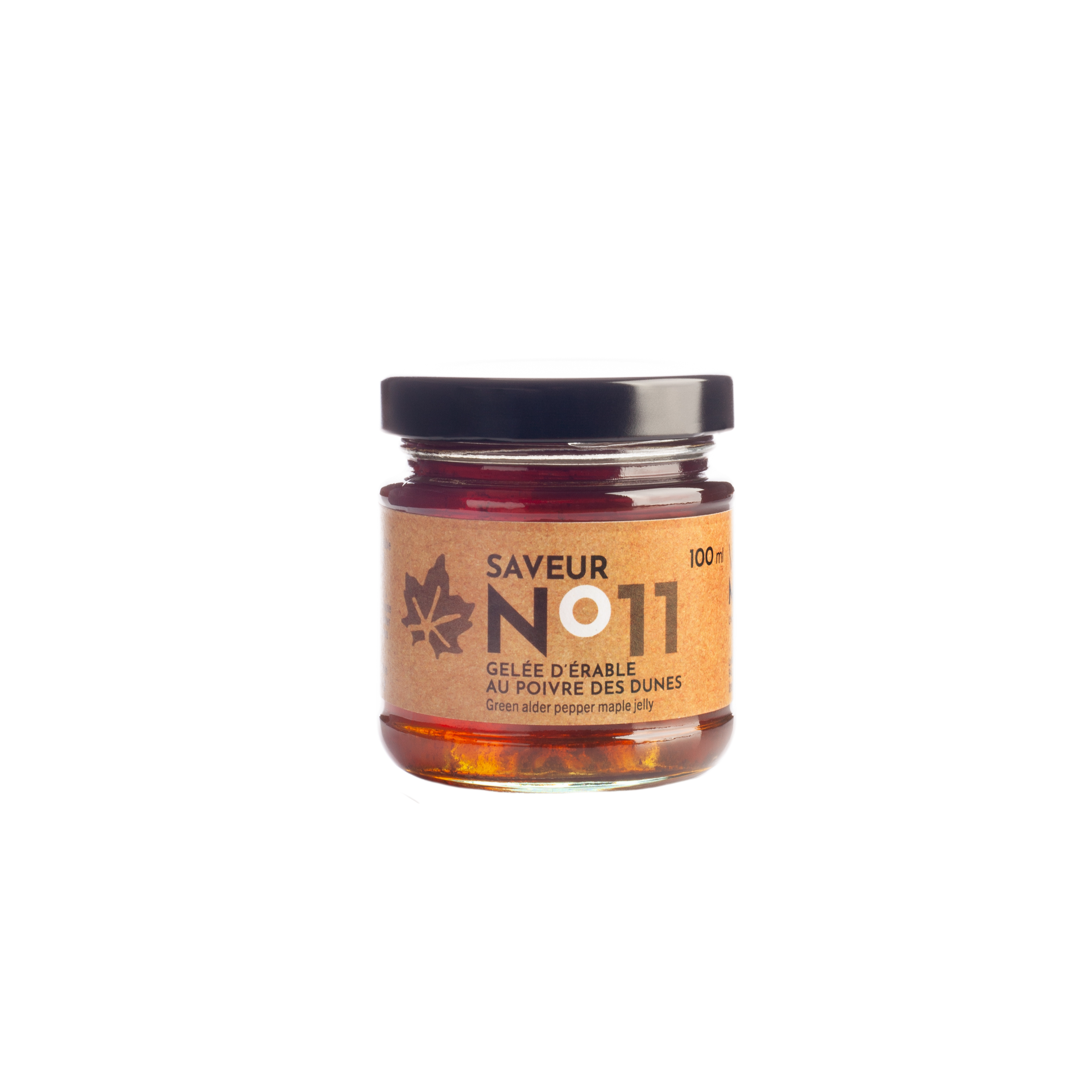 Gelée d'érable au poivre des dunes